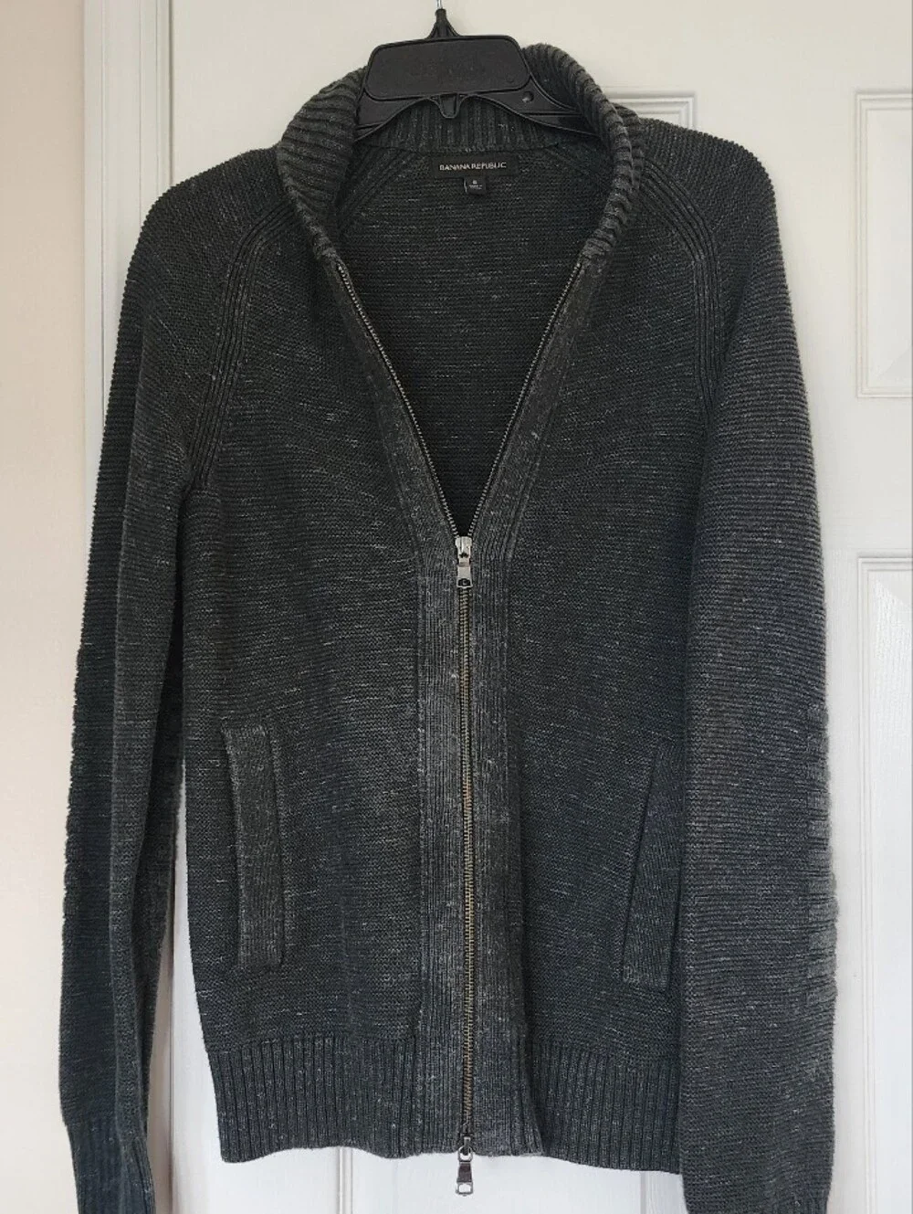 Banana Republic Men's Zip-Front Sweater